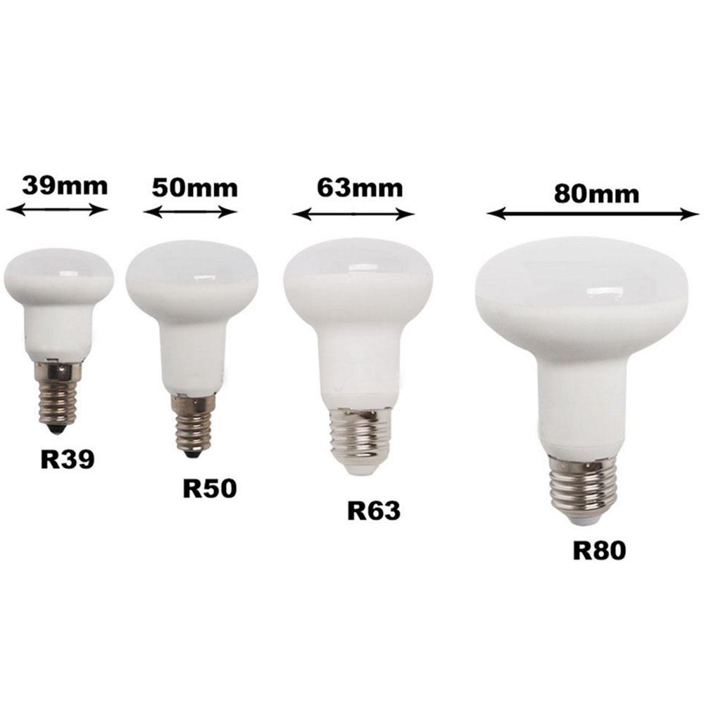 E14 E27 Dimmable Led Bulb R39 R50 R63 R80 220V Bombillas Lamp Ampoule Spotlight Light 3W 5W 7W 9W Lampada Energy Saving Lamp