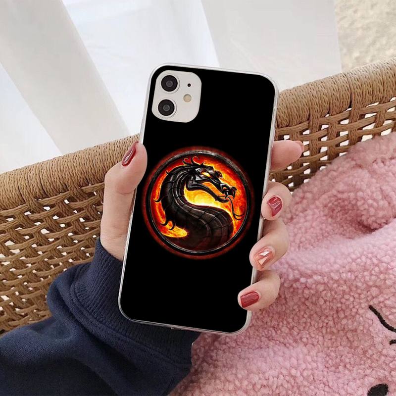 Hot Mortal Kombat Phone Case for IPhone 18 13 8 7 6S Plus X 5S SE 2020 XR 11 12 mini pro XS MAX