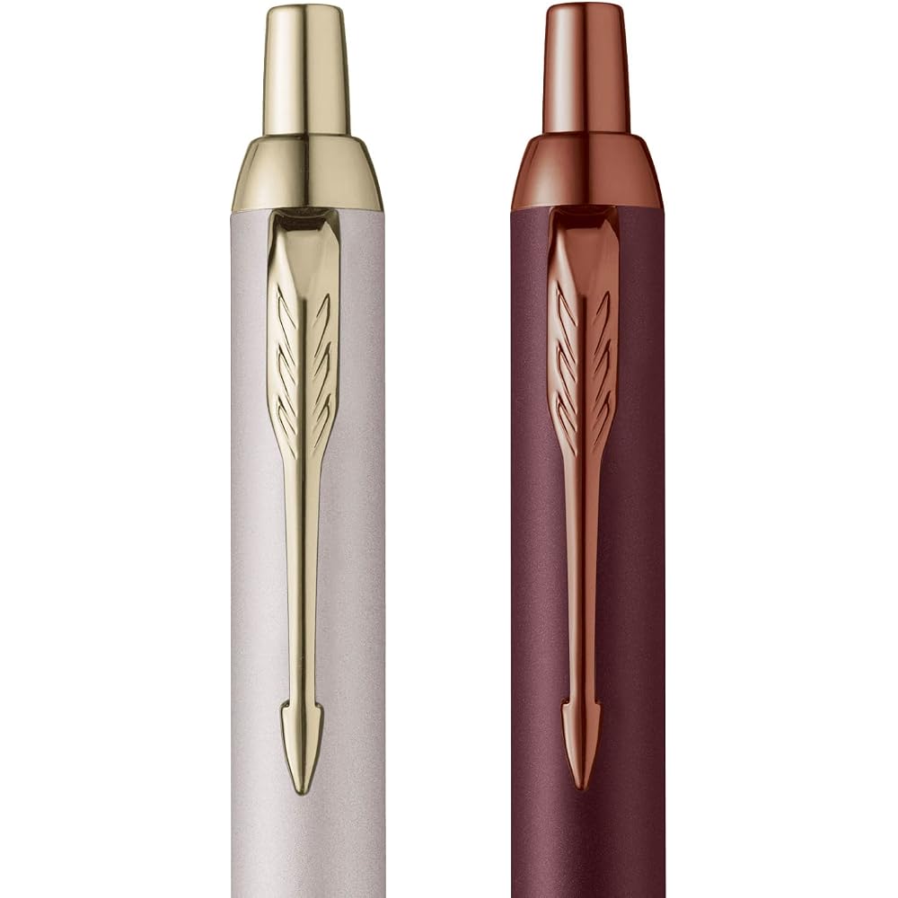 PARKER Parker Ballpoint Pen IM Monochrome Burgundy BGT Medium, Permanent Imported in Gift Box 219...