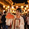 Handheld Bamboo Woven Lantern Chinese Style Glowing Rabbit Lantern  Mid-Autumn Festival