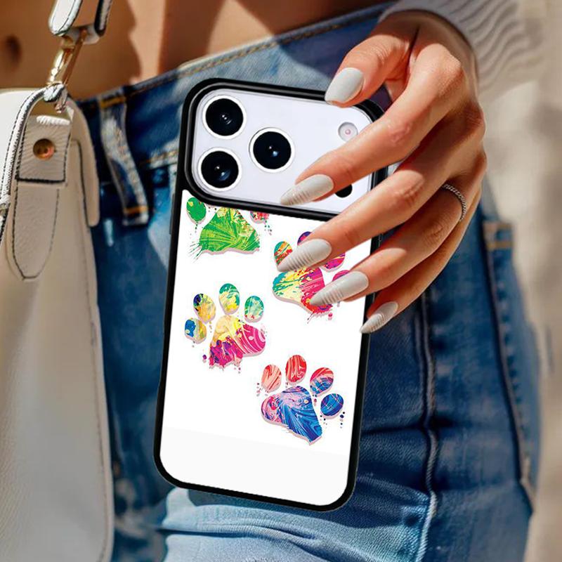Забавный чехол для телефона с лапками для iPhone 17 Air 14 15 13 12 Max Чехол для Apple 14 15 16 16e 11 Pro Max Plus Coque
