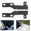2Pcs Hood Hinge Ditch Mount Brackets