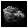 Stones and Minerals. Fluorite + Quartz. 136.0 Ct. Fontsante Mine, Var, France..