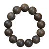 Kalimantan Black Agarwood Buddhist Prayer Bracelet 2.0: 108 Unisex Beads, Sinks in Water