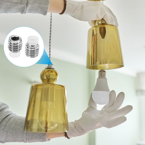 Установочные винты PATIKIL M6 x 10 мм с нейлоновым наконечником, упаковка 5 штук, метрические установочные винты с шестигранной головкой и чашеобразным концом, предотвращающие скольжение, крепежные элементы с внутренним шестигранником, нержавеющая сталь 304