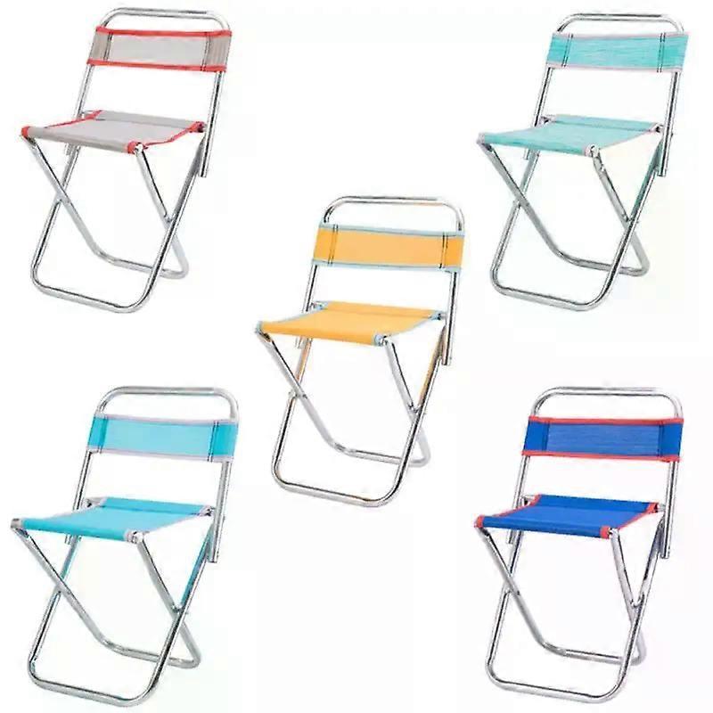 Comfortable Camping Chair Durable Multi-function Fishing Chair Metal Portable Picnic Breathable Backrest Chair Camping Tool 2023