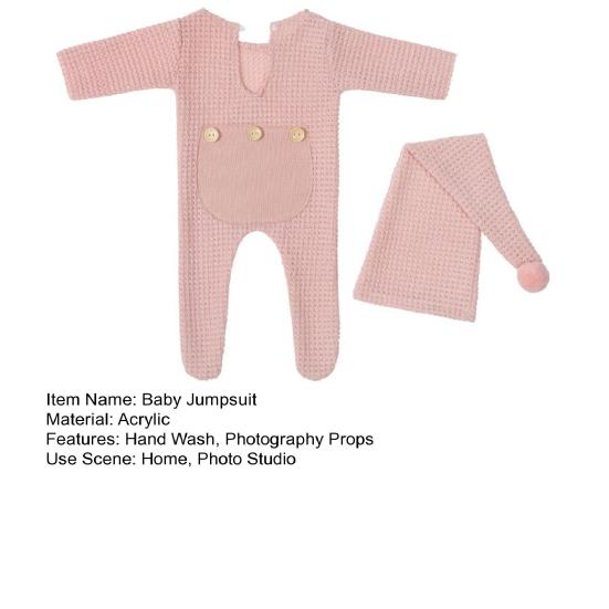 1 комплект вязаного крючком наряда с жаккардовым узором 4 цвета детский комбинезон для фотосъемки новорожденных реквизит для фотосалона
