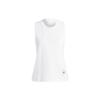 Stella McCartney Collaboration SS23 Solid Logo Crew Neck Activewear Tank Women Tops White IB6858