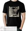 Футболка с логотипом группы TShirt и детская футболка Black and White USA Be Sta NEw Ta