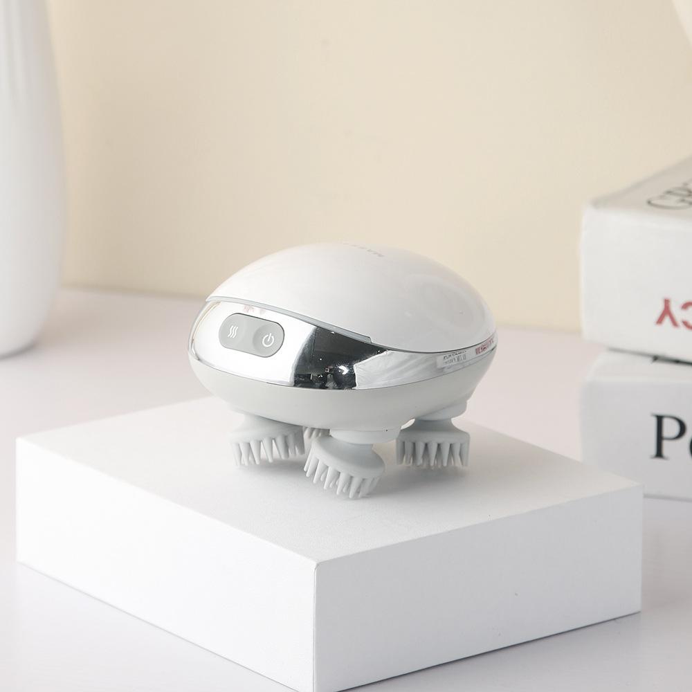 Электрический массажер для головы, бытовой мини-многофункциональный артефакт для разминания, щетка для лап кошек, кожи головы домашних животных