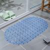1 шт. ПВХ Противоскользящий коврик для ванны Мягкий коврик для душа Массажный коврик с присоской Нескользящий коврик для ванны Аксессуары для ванной комнаты Горячий