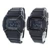 CASIO Pair Watch x Baby G Pair Watch Black Watch Imported [Casio] Мужские женские G-Shock DW-D5600P-1JFBGD-501-1JF [Обычный продукт]