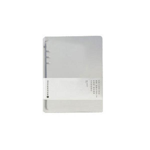 Пластиковая папка для файлов A5/A6 с 6 отверстиями, прозрачная тетрадь с вкладышами и кольцами, крышка для дневника и планировщика