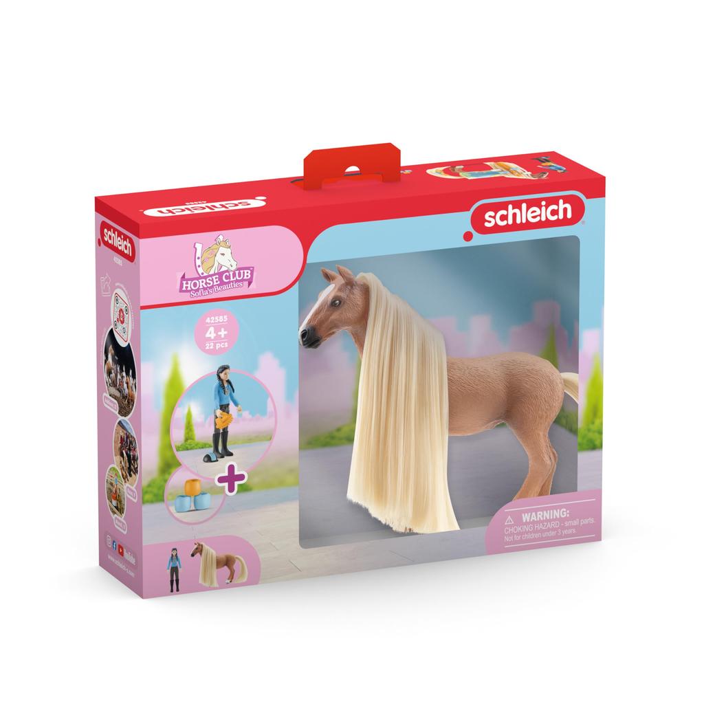Schleich Horse Club Starter Set Kim and Caramelo 42585