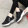 Women's Swing Sneakers 2025 Wedge Platform Toning Sports Shoes for Woman Thick Sole Breathable Fitness Rocking Mom Shoes