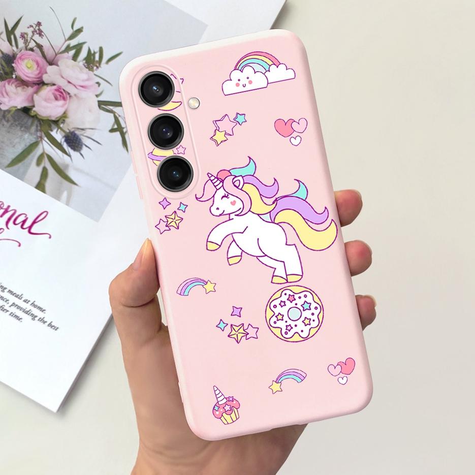 Чехол для Samsung Galaxy A55 A15 A25 A35 5G Стильный чехол с рисунком конфет Мягкий ТПУ чехол для телефона Для Samsung A15 Galaxy A25 2023 Корпус