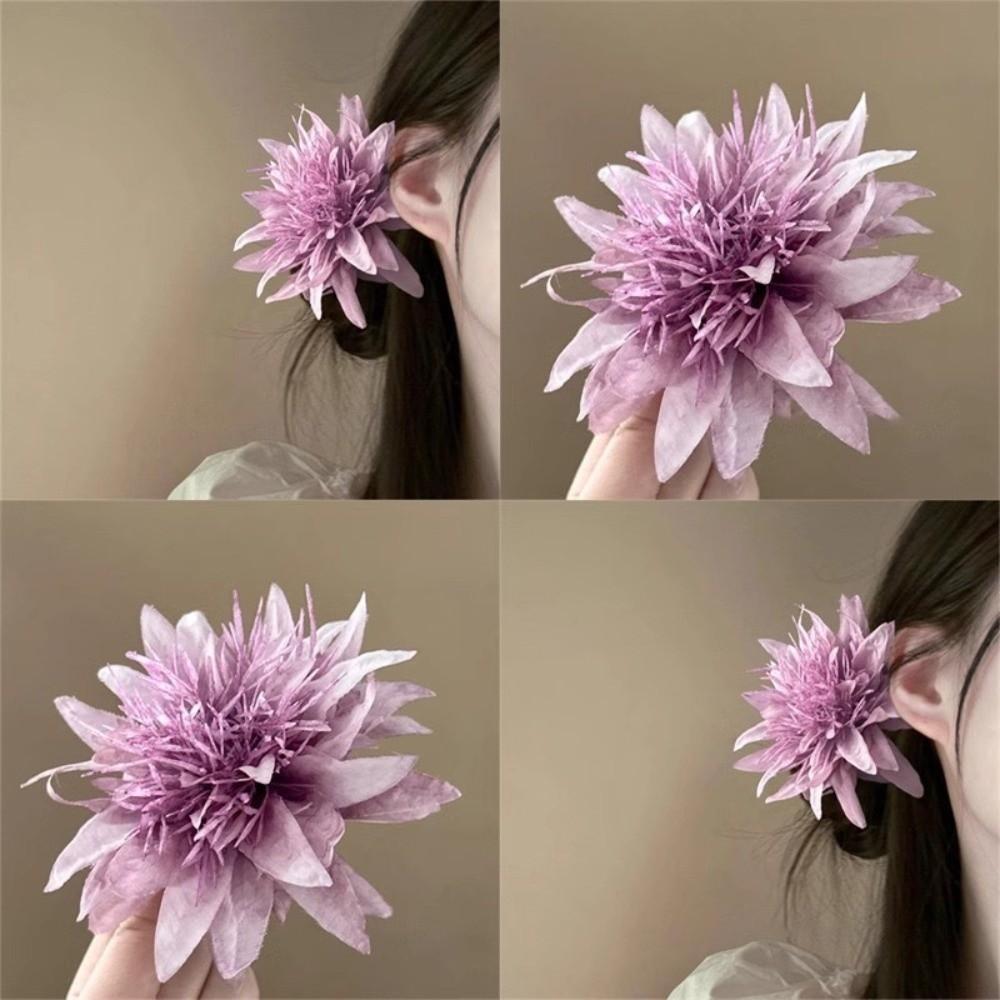 Hair Accessories Artificial Flowers Hair Clip Photo Props Simulated Flower Headpiece Girls