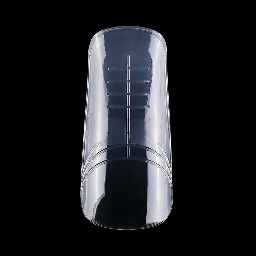 150Pcs Reusable Full Cover Nail Tips Transparent Space Nail Forms NEW French Tip Forms Nail Art