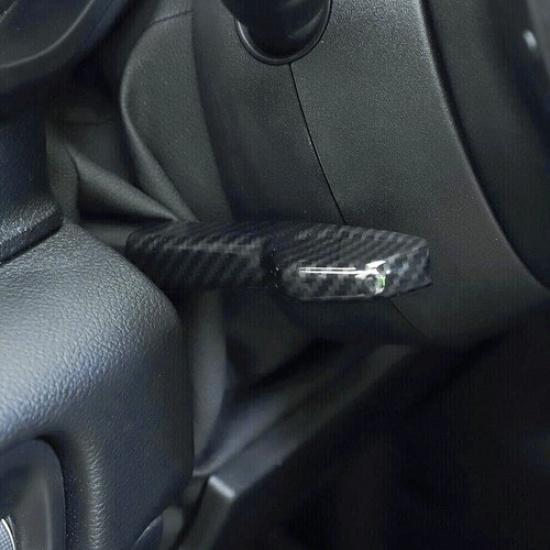 For -2024 Dodge RAM 1500 Carbon Car Steering Wheel Adjust Switch Cover Trim