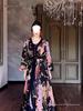 Европейская и американская модная летняя длиннорукавная одежда с темпераментом, платье с комбинацией, комплект из двух предметов для женщин 2026.