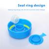 5 шт. Крышка для бутыли с водой Замена Универсальная 3/5 галлона Бутылка для воды Непроливающаяся крышка Пищевой класс Многоразовая Верхняя крышка для диспенсера воды