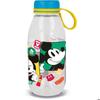 Tataway Disney Ecozen Mickey Mouse Tritan Clear Water Bottle for Kids 460ml with Silicone Cap and Handle