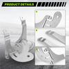 Stainless Steel Car Front Grille Spot Light Fixing Bracket For-BMW Mini R50 R52 R53 2001-2007-M53K