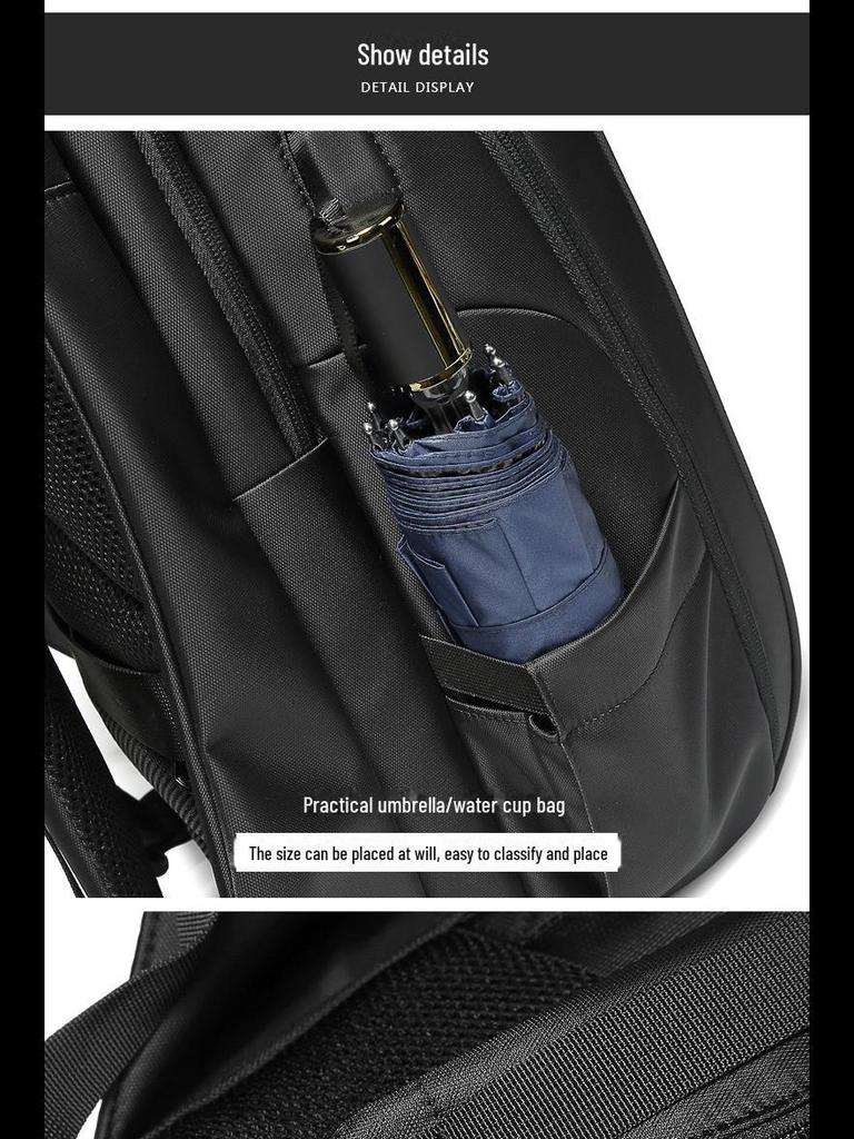 Водонепроницаемый мужской рюкзак Ouge большой вместимости для путешествий и бизнеса