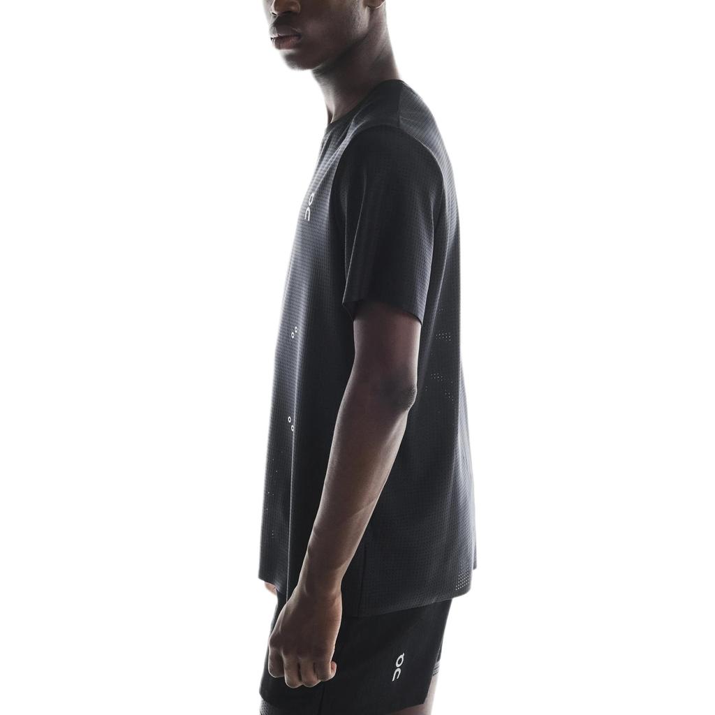 On Pace Mesh T Shirt Men's Black 1MF10030553