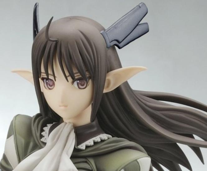 Kotobukiya Сияющий ветер Ксекти Военная форма Масштабная ПВХ фигурка Вер.. 1/8 Предварительно окрашенный