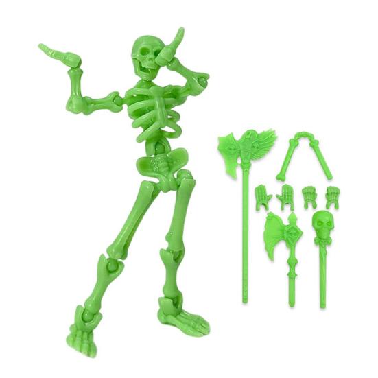 Пластиковая фигурка скелета с 3D-печатью, с подвижными суставами, коллекционная фигурка для украшения рабочего стола