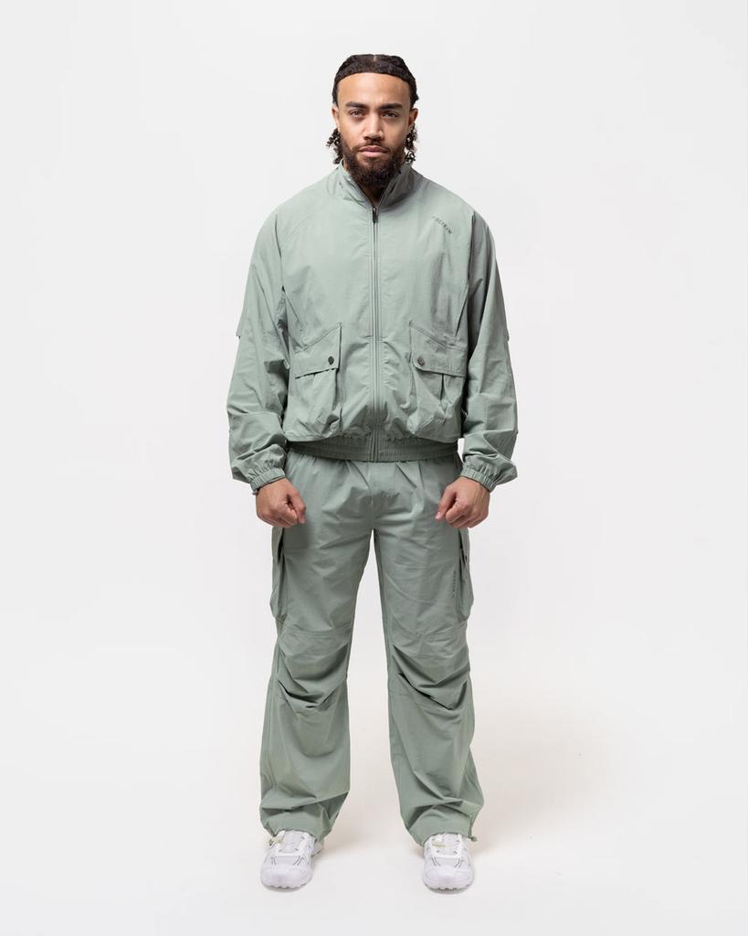 BOXRAW Benton Cargo Jacket Bxrw-Btj [Stone Green]