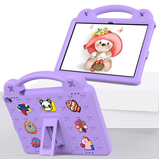 EVA Stand Case for ONN 10.1 Gen3 2022 Model 100071485 Kids Safe Cover DIY Style Tablet Shell With Handle Strap Shockproof Funda