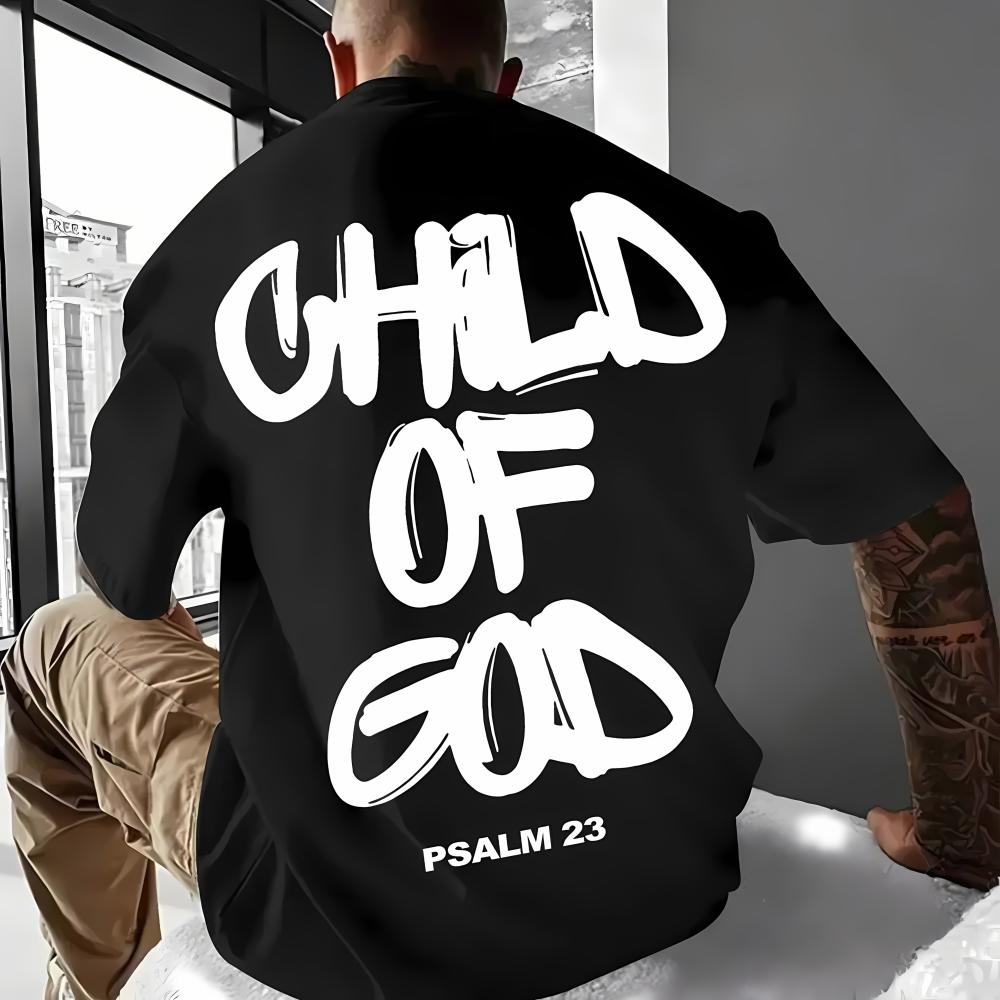 New Men's Fashionable Soft Letter Printed Short Sleeved Top, Outdoor European and American High Street Breathable T-shirt