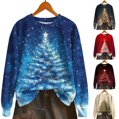 Женская мода с длинным рукавом, рождественский принт «Снеговик-снежинка», куртка, кардиган