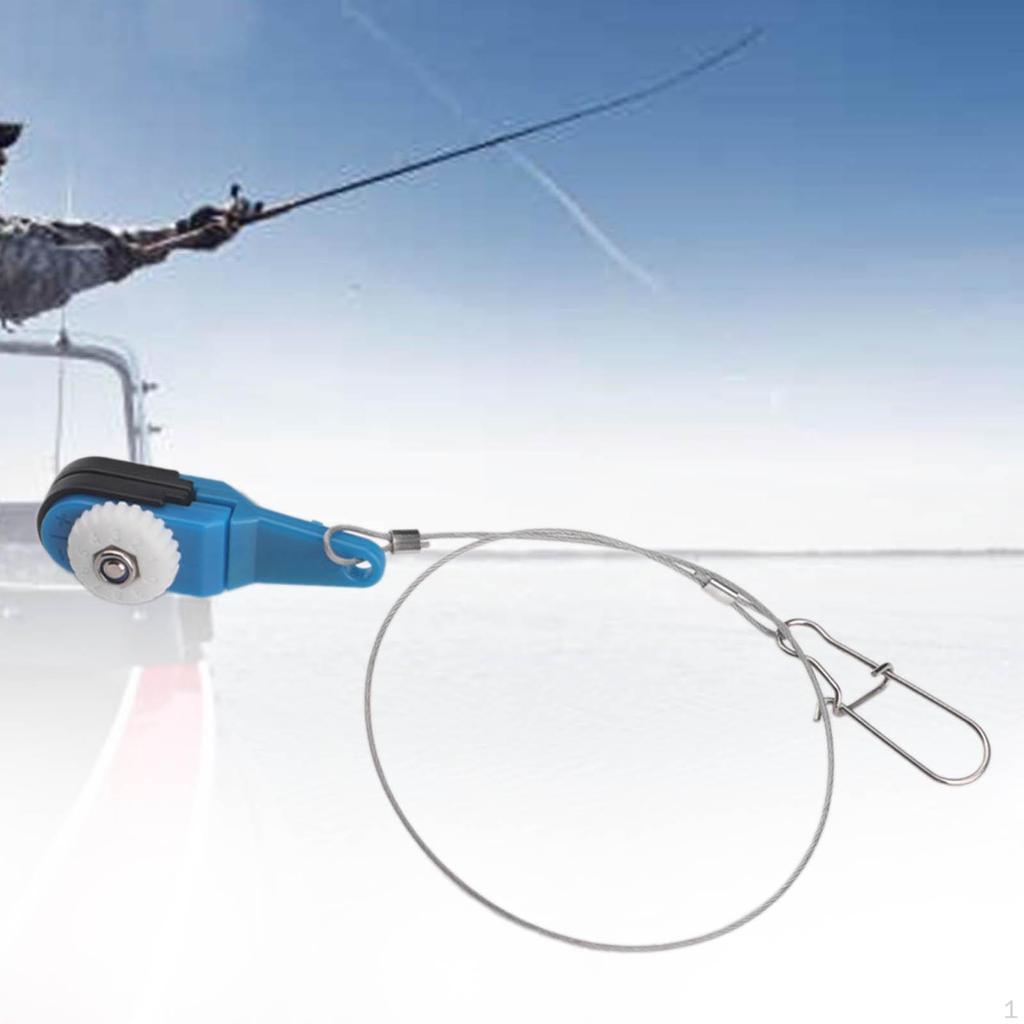 12 Inch Down Release Clip with Snap for Planer Board Sea Fishing