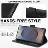 For Samsung Galaxy S23 Ultra/S22 Ultra 5G Case RFID Blocking Flip Leather Phone Cover with Wrist Strap