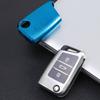 Avtomobil Tpu Karbon Tolali Kalit G'ilofi VW Volkswagen Golf 7 MK7 Tiguan MK2 uchun SEAT Ateca Leon FR 2 Ibiza uchun Skoda Octavia A7