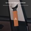 EAV3 2026 Hot Interior Stickers 2Pcs Car Seat Belt Shoulder Cover Safety Belts Cushioning For Lexus F-SPORT ES RX NX LS UX LM LX GX L
