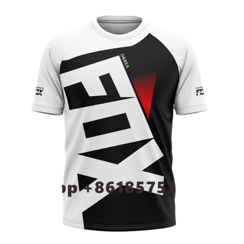 Mens Quick-Dry Cycling T-Shirt Road Bike MTB Trail Riding Sportswear Breathable Performance Top