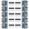 ACEIRMC Адаптер-читатель карт Micro SD SDHC TF с интерфейсом SPI и чипом преобразования уровней для Arduino (10 шт)