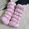 Mid-calf Down Cotton Leg Warmers Fluffy Boots Cover Lolita Loose Socks Foot Cover  Fall Winter