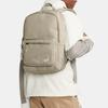 Nike Basic Small Logo Solid Color Zipper Fabric Backpack Unisex Backpack Light-Khaki DB3300-230