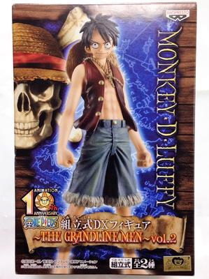 One Piece Сборная DX Фигурка ~ THE GRANDLINE MEN ~ Том 2 Луффи Отдельный предмет