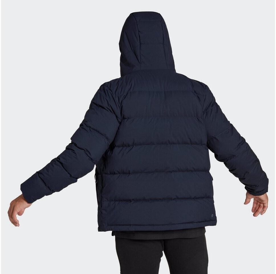 Adidas Helionic Hooded Down Jacket legend ink (HG8750)