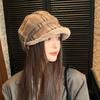 A Plush Fisherman Hat for Women A Versatile and Artistic Autumn and Winter Basin Hat  A Warm  Ear Protecting and Face-enhancing Small Octagonal Hat