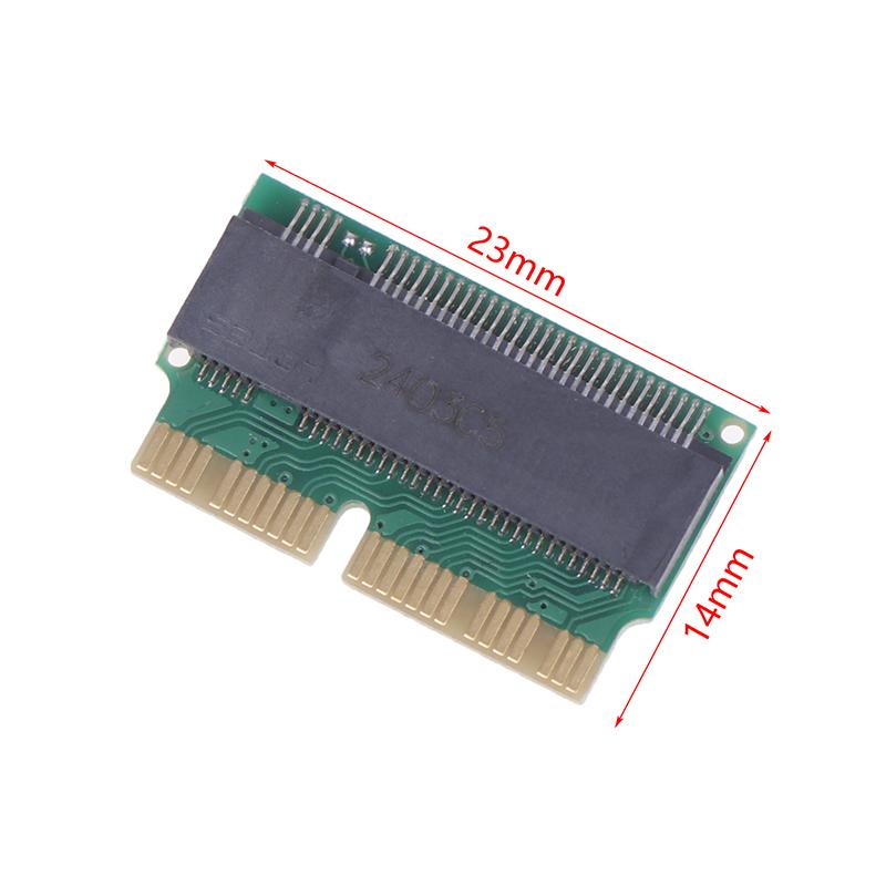 1 шт. для M.2 Nvme Pci-E M2 Ssd конвертер карта Macbook Ssd адаптер для телефона Macbook Air Pro 2013-2017 A1466 A1502