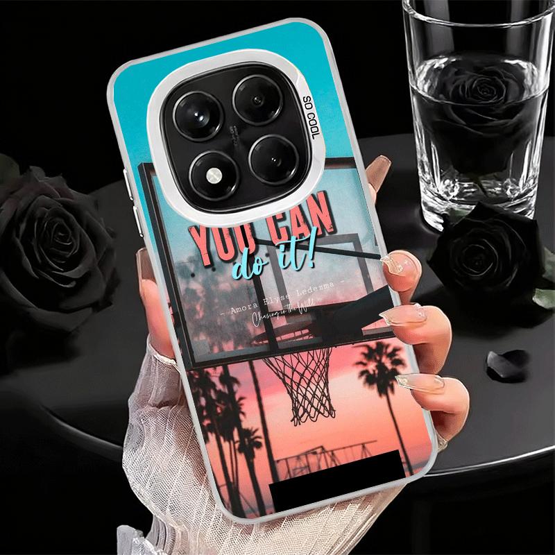 Basketball Sports Aesthetics Soft Phone Case for Samsung Galaxy S24 S25 FE S26 Edge S23 Ultra S22 Plus S21 + Shockproof Cover Ba
