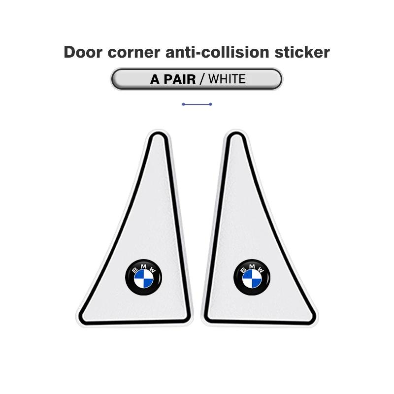 2025 Hot 2pcs Car Door Corner Anti-Collision Protector Bumper Sticker For BMW E90 E60 E46 E39 F30 F10 E87 X3 X4 X5 X1 G30 G20