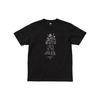 Uniqlo Унисекс Футболка с принтом мультфильма X Gundam, с круглым вырезом, с коротким рукавом, Черная 447507-09
